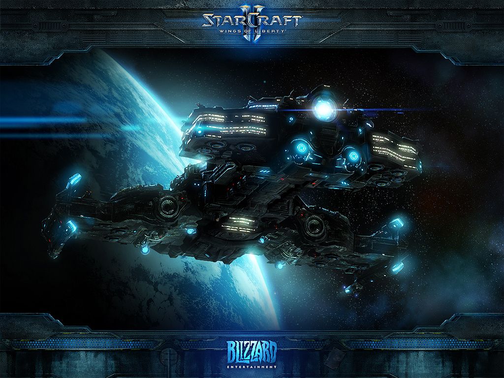 StarCraft II: Wings of Liberty Wallpaper (Official Web Site): 1024x768