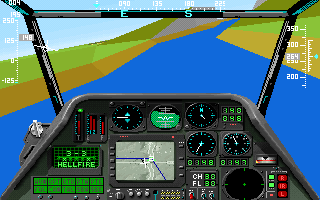Gunship 2000 Screenshot (Gunship 2000/F-117A VGA Slide Show Demo)