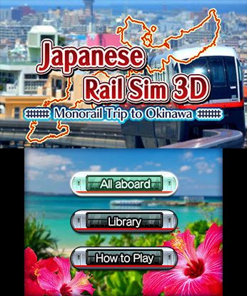 Japanese Rail Sim 3D: Monorail Trip to Okinawa Screenshot (Nintendo.com)