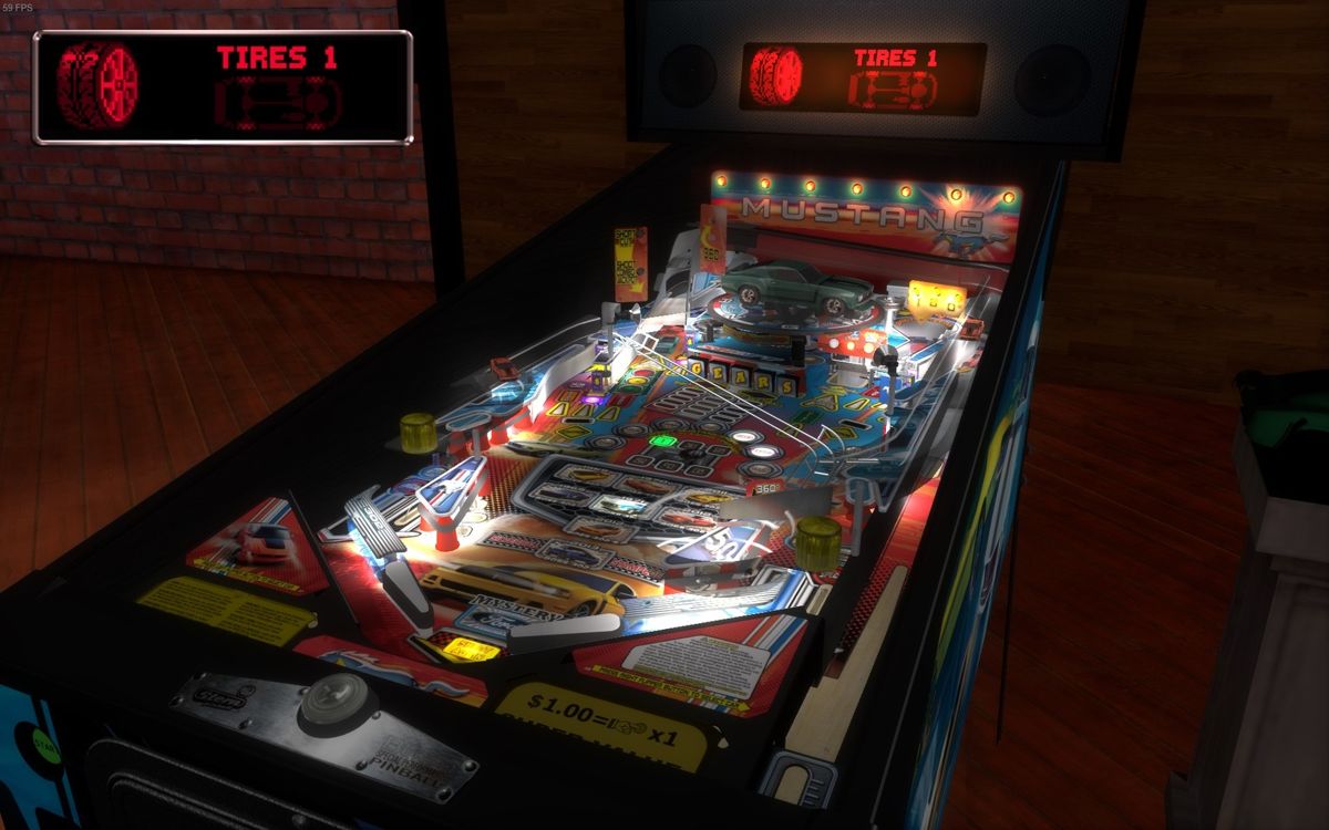 Stern Pinball Arcade: Mustang Screenshot (Steam)