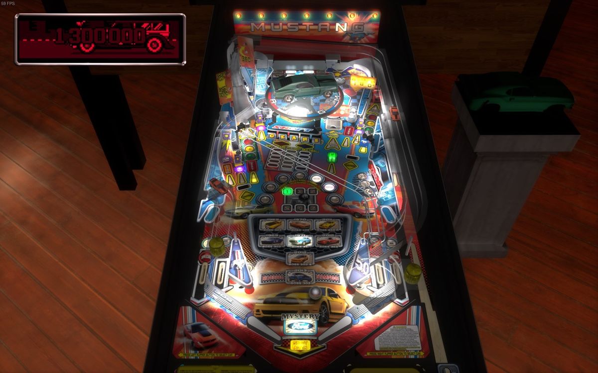 Stern Pinball Arcade: Mustang Screenshot (Steam)