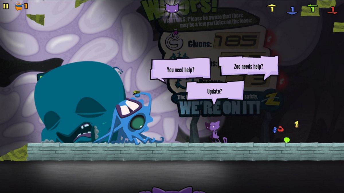 Schrödinger's Cat and the Raiders of the Lost Quark Screenshot (Steam)