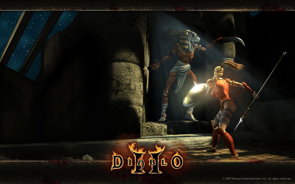 Diablo II Wallpaper (Official Website): 1680x1050
