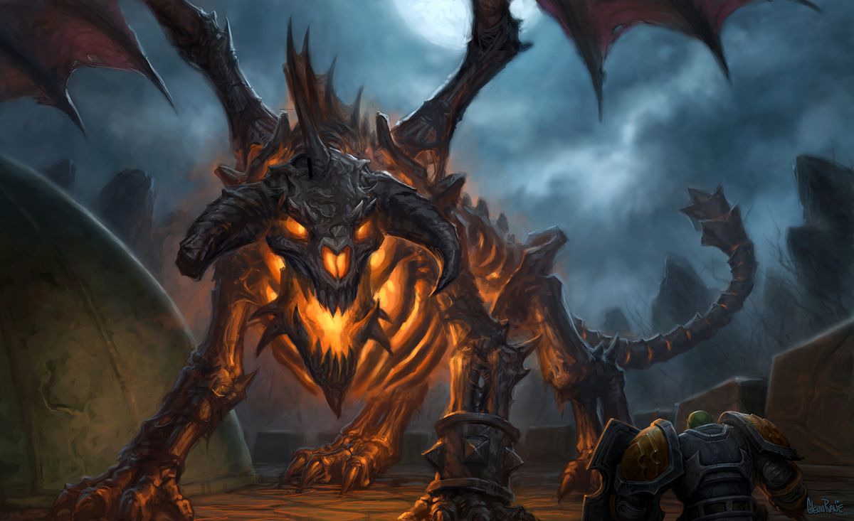 World of WarCraft: The Burning Crusade Concept Art (Battle.net, World of Warcraft page (2016)): Nightbane