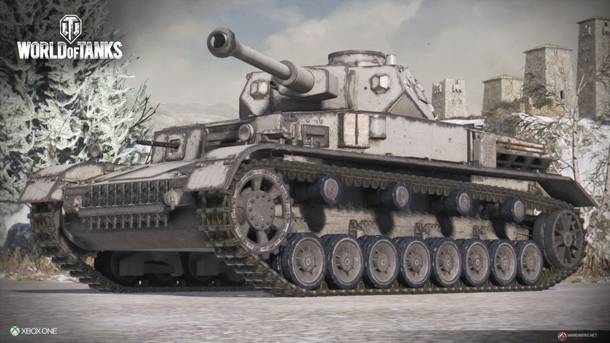 World of Tanks: Xbox 360 Edition Screenshot (console.worldoftanks.com, official website of Wargaming.net): Pz.Kpfw. IV Ausf. A