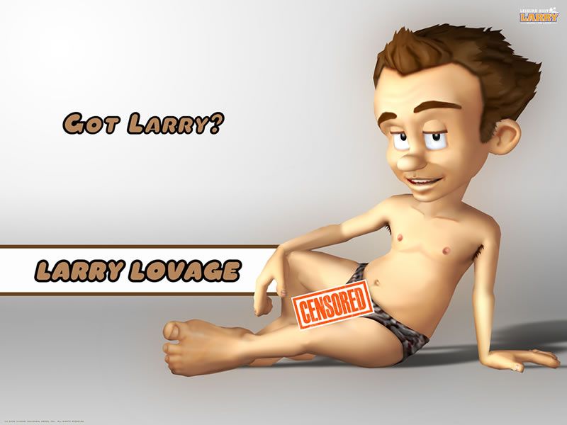Leisure Suit Larry: Magna Cum Laude Wallpaper (Official German website): Larry Lovage