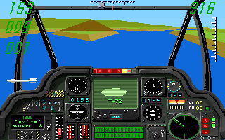 Gunship 2000 Screenshot (Gunship 2000 VGA Slide Show)