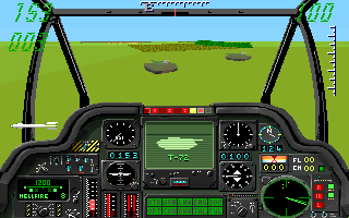 Gunship 2000 Screenshot (Gunship 2000 VGA Slide Show)