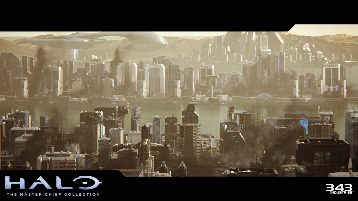 Halo: The Master Chief Collection Other (Official Xbox Live achievement art): Metropolis