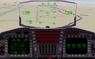 F-15 Strike Eagle III Screenshot (F-15 Strike Eagle III VGA Slide Show Demo)