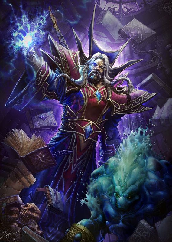 World of WarCraft: The Burning Crusade Concept Art (Battle.net, World of Warcraft page (2016)): Boss, Shade of Araan