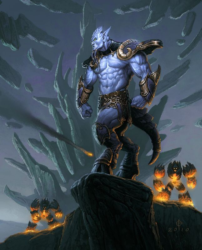 World of WarCraft: The Burning Crusade Concept Art (Battle.net, World of Warcraft page (2016)): Boss, Prince Malchezaar