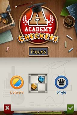 Academy: Checkers Screenshot (Nintendo.com)