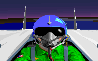 F-15 Strike Eagle II: Operation Desert Storm Scenario Disk Screenshot (F-15SEII Desert Storm VGA Slide Show)