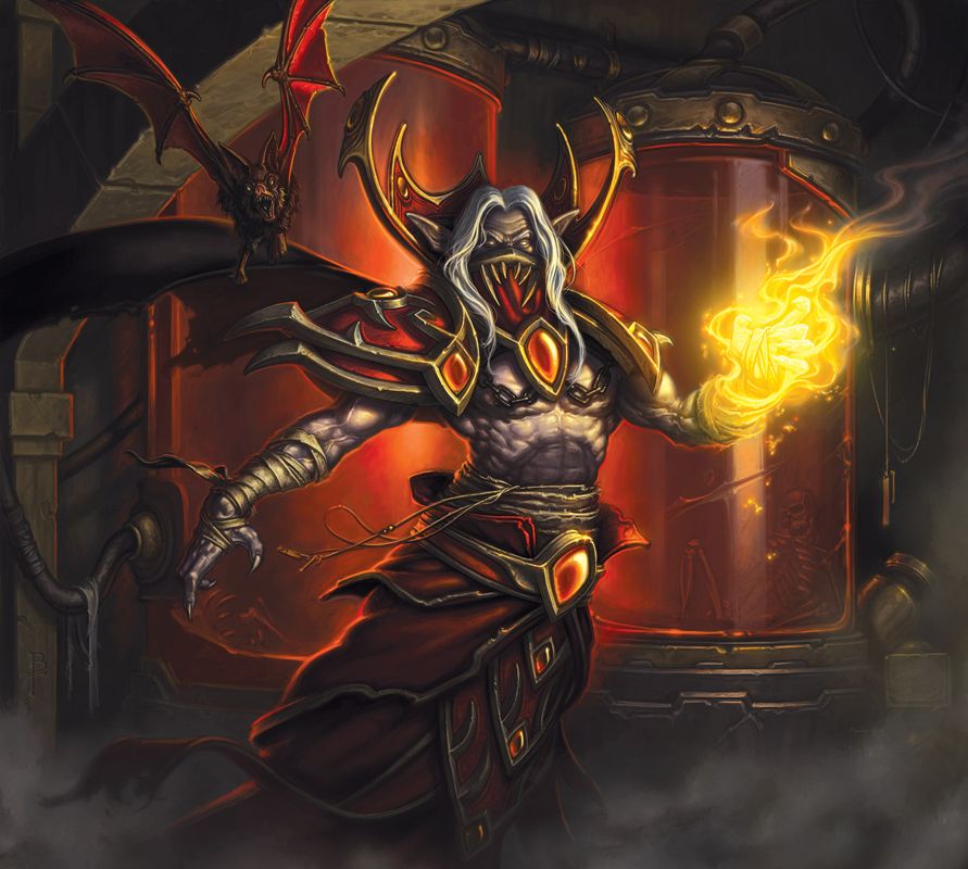 World of WarCraft: The Burning Crusade Concept Art (Battle.net, World of Warcraft page (2016)): Boss, Tenris Mirkblood