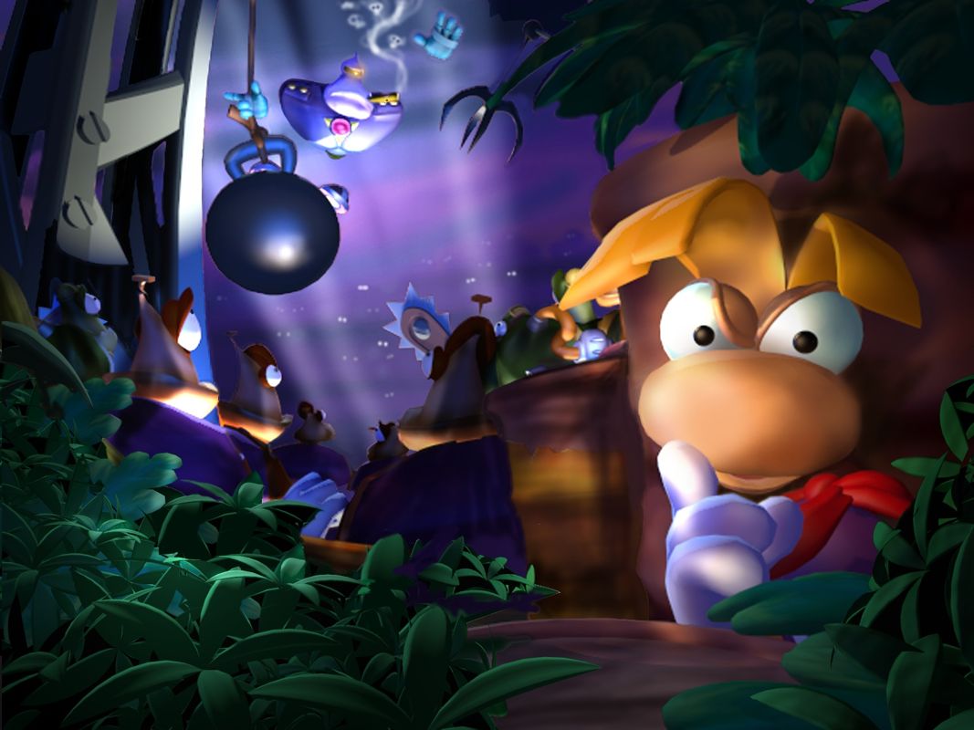 Rayman 2: The Great Escape Render (Ubisoft E3 96 CD): Rayman
