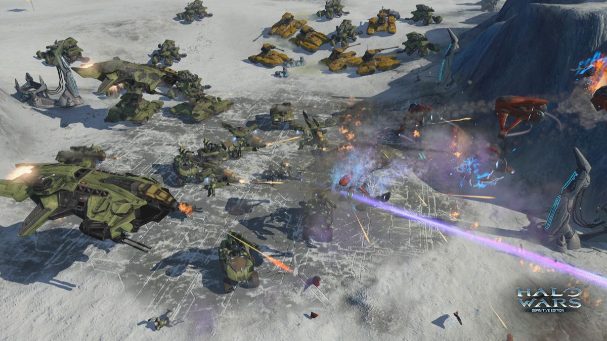 Halo Wars → Halo Wars: Definitive Edition|Halo Wars: Definitive Edition(Steam版のゲーム画面1点と、GameReactorが撮影したPC版キャンペーン画面3点)|ゲーム画面例(資料画像 5)