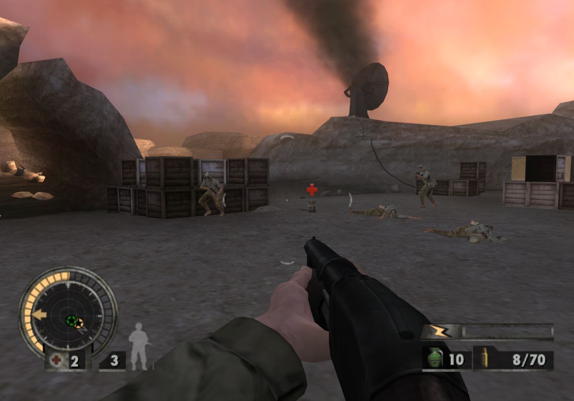 Medal of Honor: European Assault Screenshot (Electronic Arts UK Press Extranet, 2005-04-28)