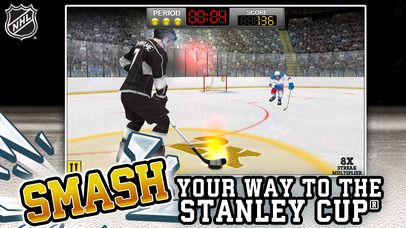 NHL Target Smash Screenshot (iTunes Store)