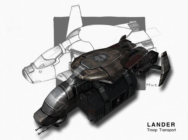 Homeplanet Concept Art (Official website): Lander