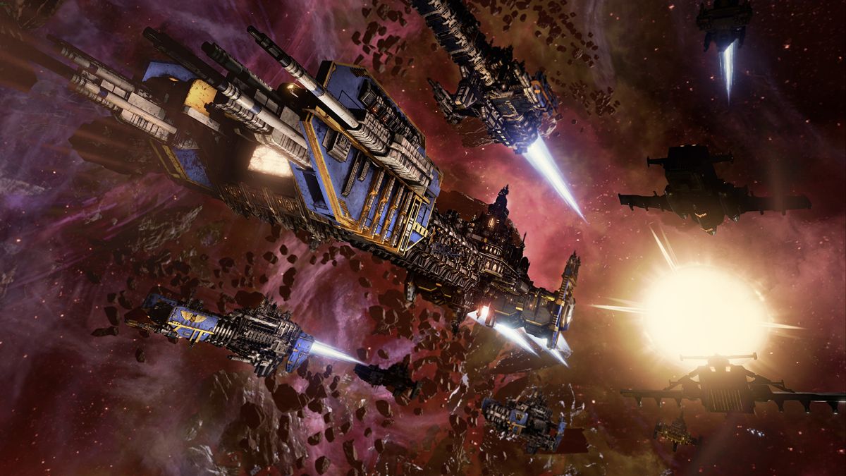 Battlefleet Gothic: Armada - Space Marines Screenshot (Steam)