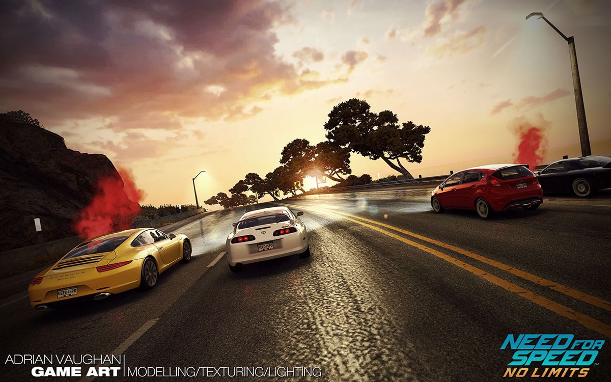 Need for Speed: No Limits Render (Adrian Vaughan's Portfolio Website)