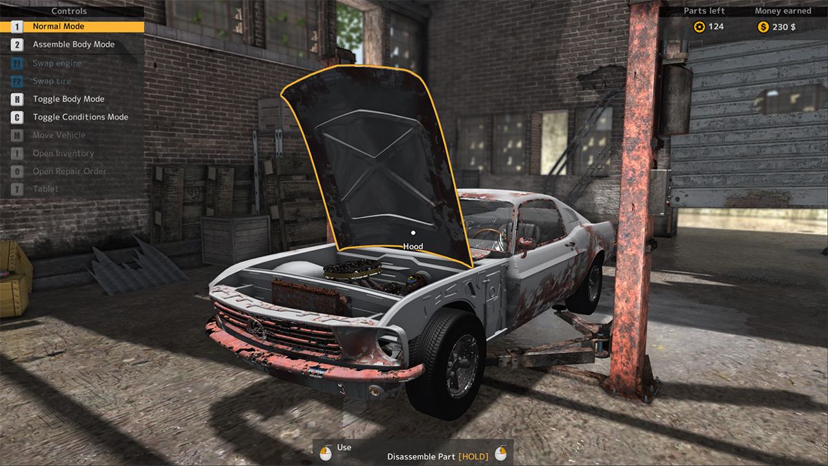 Car Mechanic Simulator 2015: Car Stripping official promotional image -  MobyGames