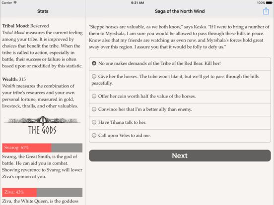 Saga of the North Wind Screenshot (iTunes Store)