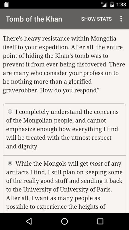 Tomb of the Khan Screenshot (Google Play)