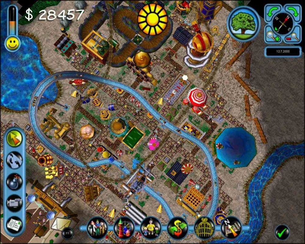 SimCoaster Screenshot (Electronic Arts UK Press Extranet, 2000-11-14): Land of Invention 01
