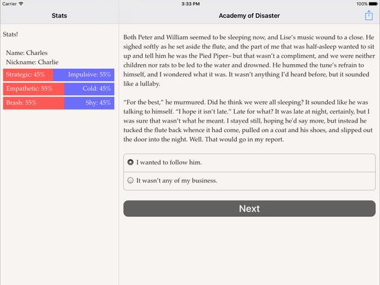 Academy of Disaster Screenshot (iTunes Store)