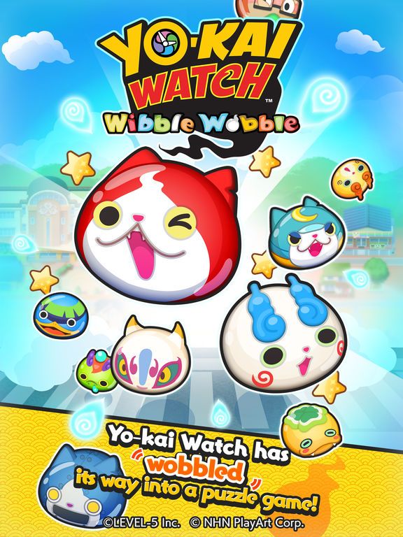 Yo-kai Watch: Wibble Wobble Screenshot (iTunes Store)