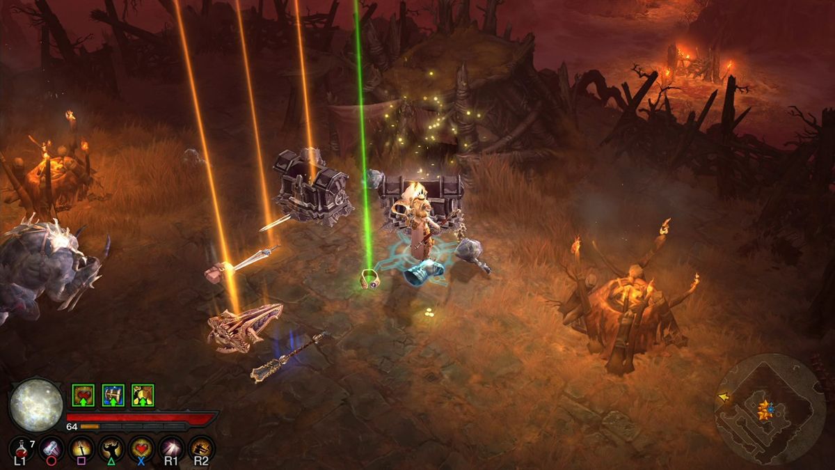 Diablo III: Reaper of Souls - Ultimate Evil Edition Screenshot (PlayStation (JP) Product Page (2016))