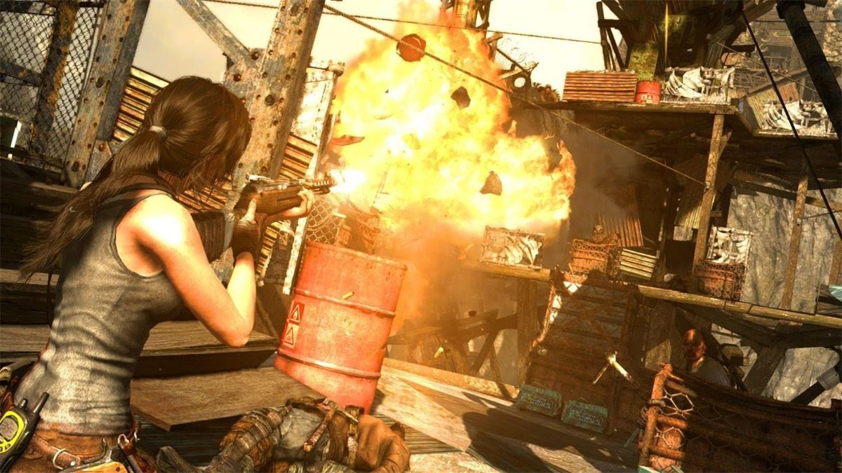 Tomb Raider: Definitive Edition Screenshot (PlayStation (JP) Product Page, PS4 release (2016))