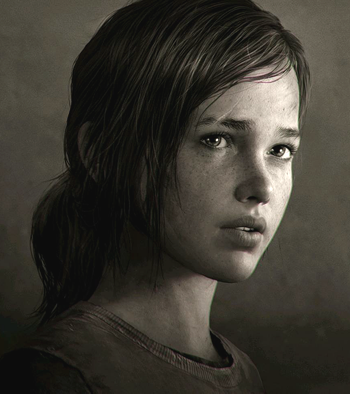 The Last of Us: Remastered Render (PlayStation (JP) Product Page (2016)): Ellie
