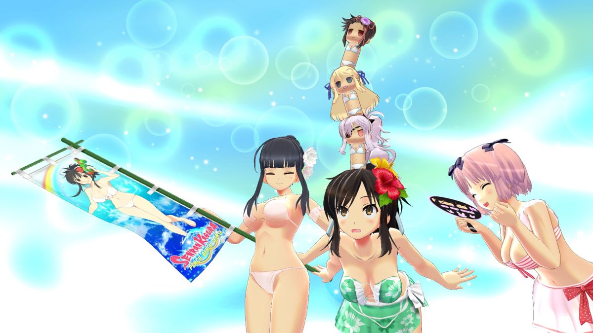 Senran Kagura: Peach Beach Splash - Hanzō Item Pack Screenshot (Steam)