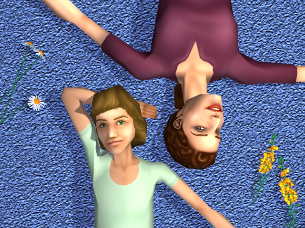 The Sims Render (The Sims Press Kit 1999): Floor Close Up