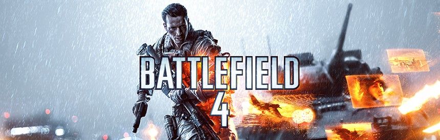 Battlefield 4 Logo (PlayStation (JP) Product Page, PS4 release (2016))