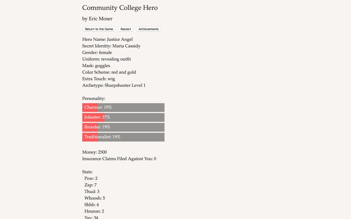 Community College Hero: Trial by Fire Screenshot (Steam)