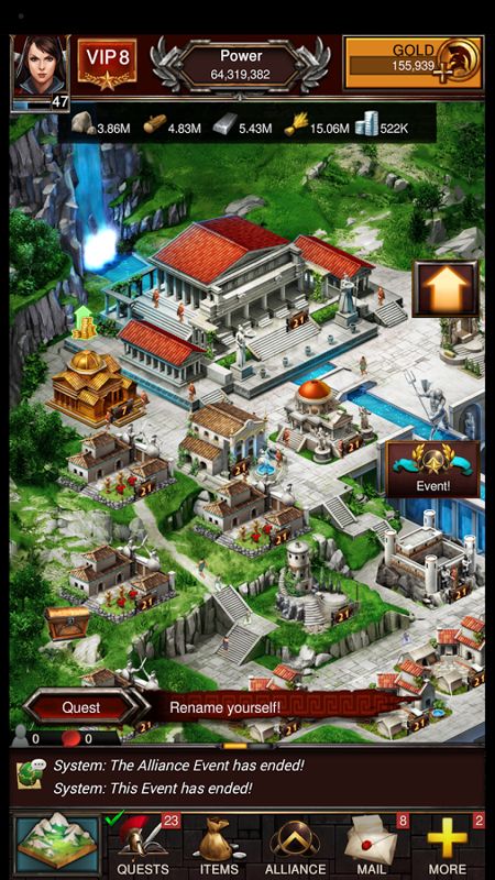 Game of War: Fire Age Screenshot (Google Play)
