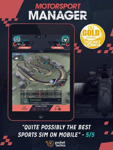 Motorsport Manager Screenshot (iTunes Store)