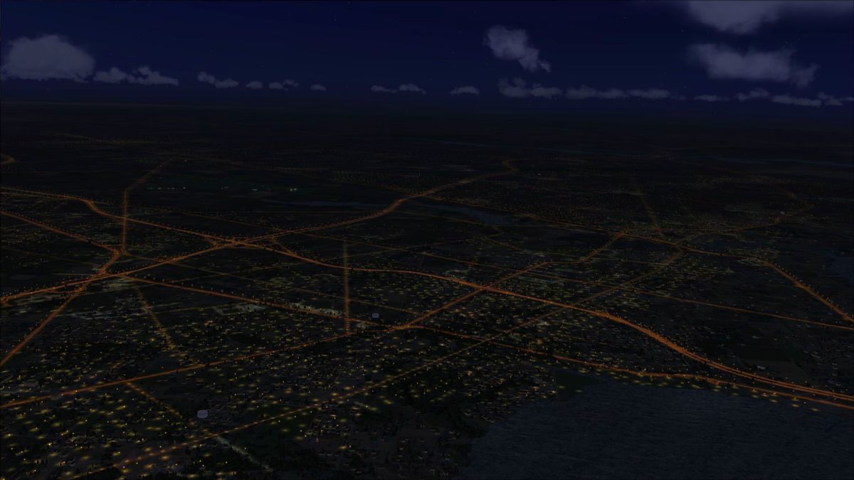 Microsoft Flight Simulator X: Steam Edition - Night Environment: New Jersey Screenshot (Steam)
