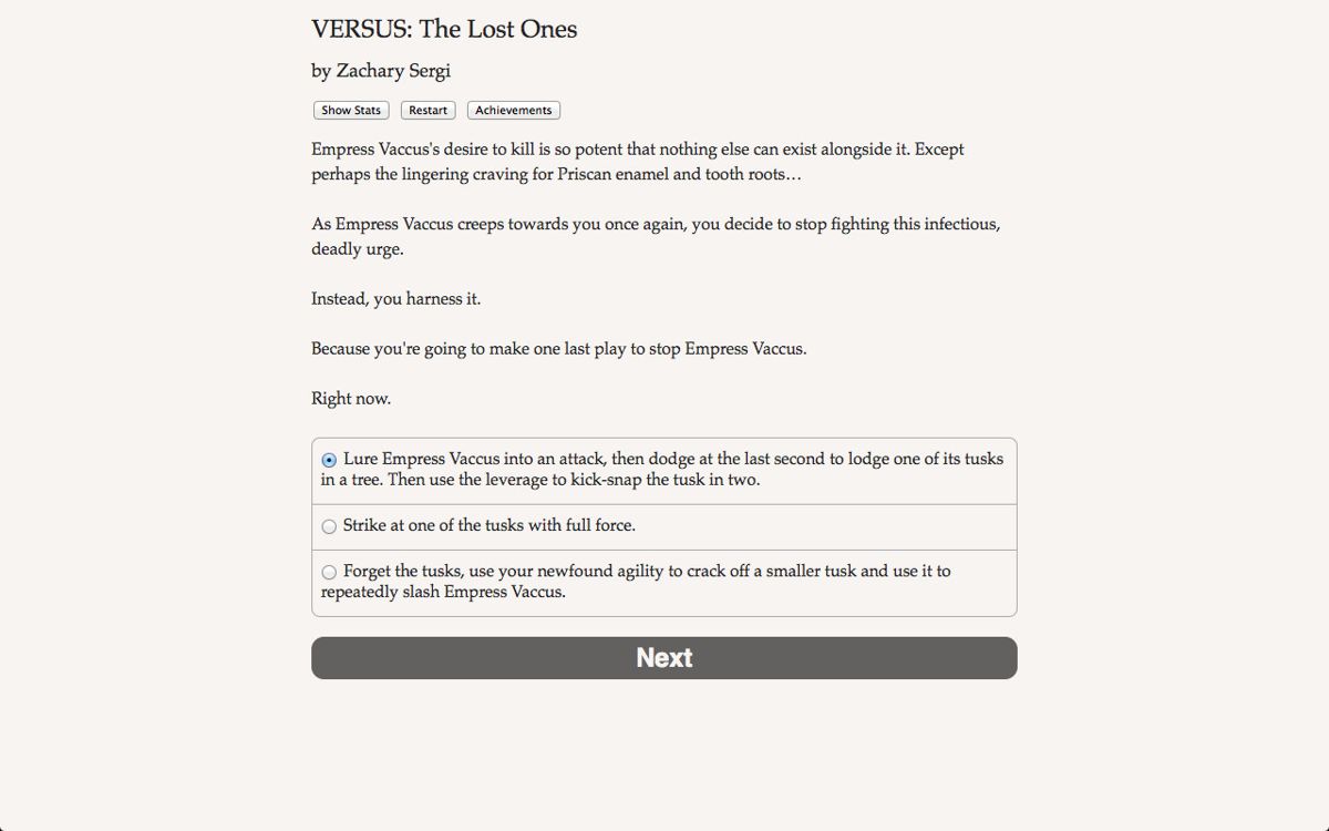 Versus: The Lost Ones Screenshot (Steam)