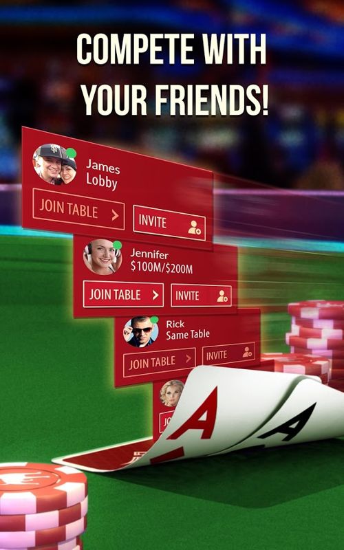 Zynga Poker Screenshot (Google Play)