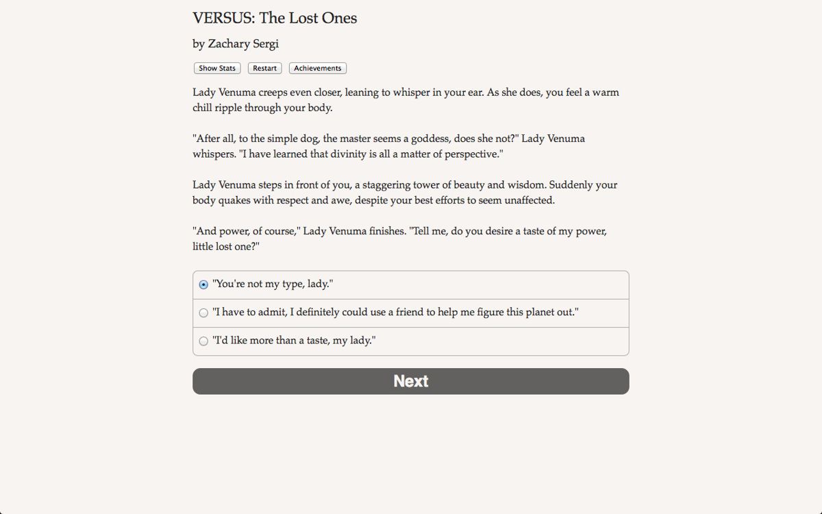Versus: The Lost Ones Screenshot (Steam)