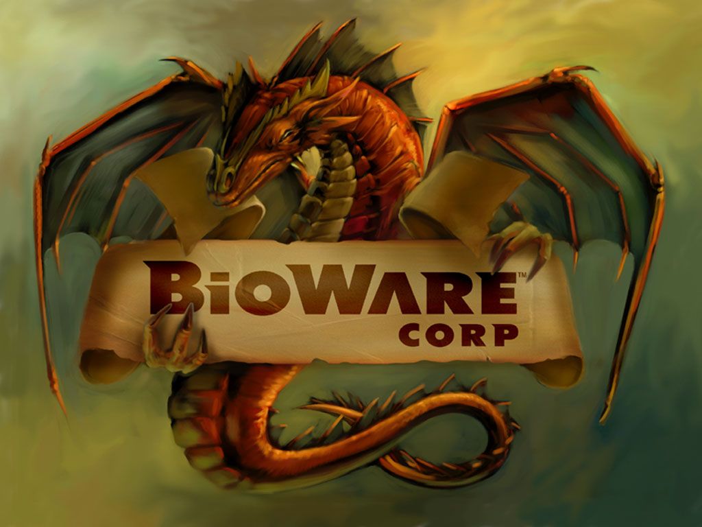 Neverwinter Nights Wallpaper (Official website, 2002): BioWare Dragon