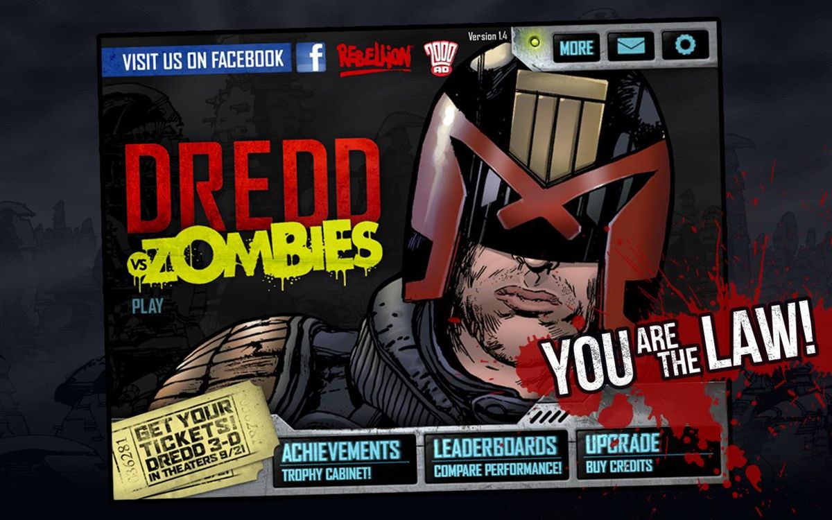 Judge Dredd vs Zombies Screenshot (Google Play)