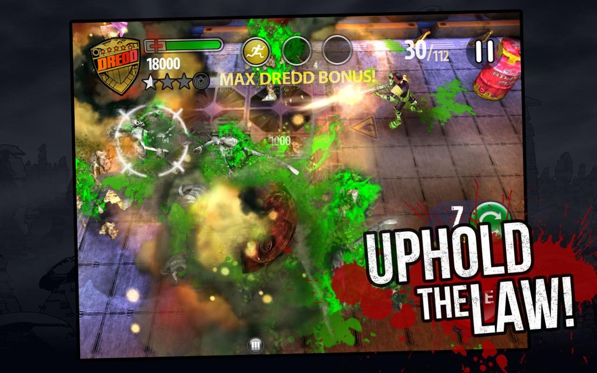 Judge Dredd vs Zombies Screenshot (Google Play)