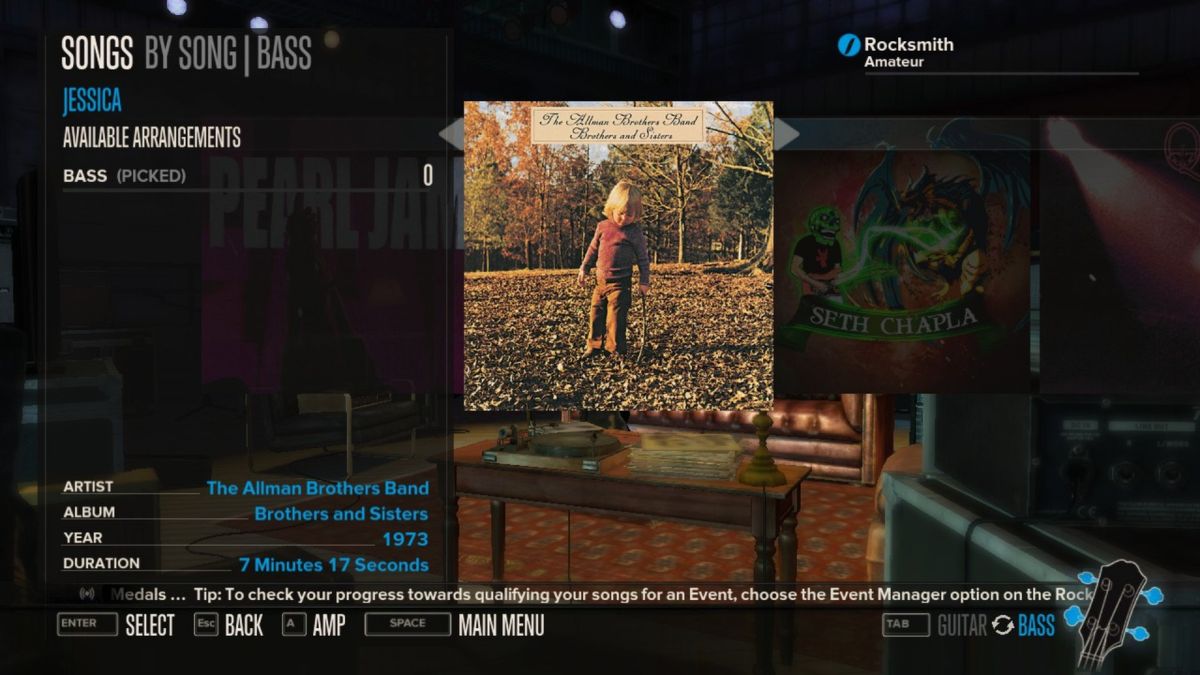 Rocksmith: The Allman Brothers Band - Jessica Screenshot (Steam)