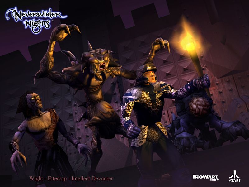 Neverwinter Nights Wallpaper (Official website, 2002): Intellect